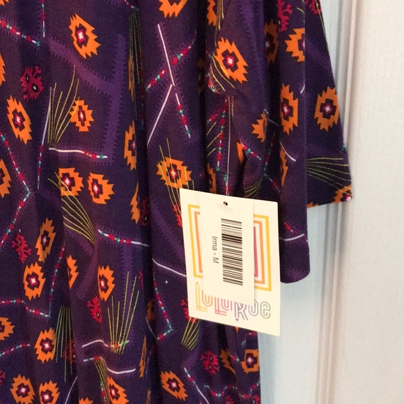 NWT Irma medium purple Aztec Lularoe - Picture 3 of 3